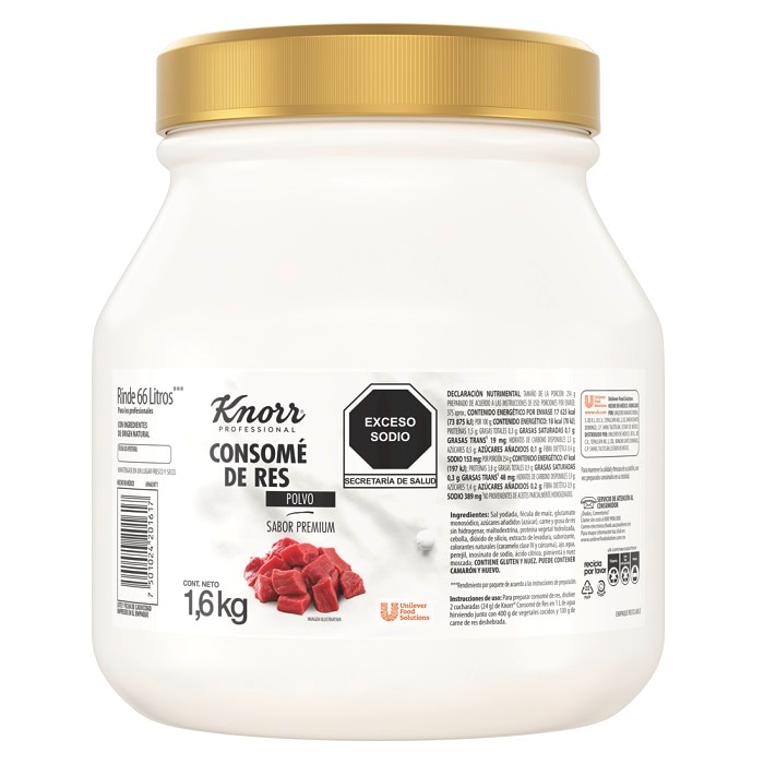 Knorr® Professional Consomé de Res 1,6 Kg - Consomé de res